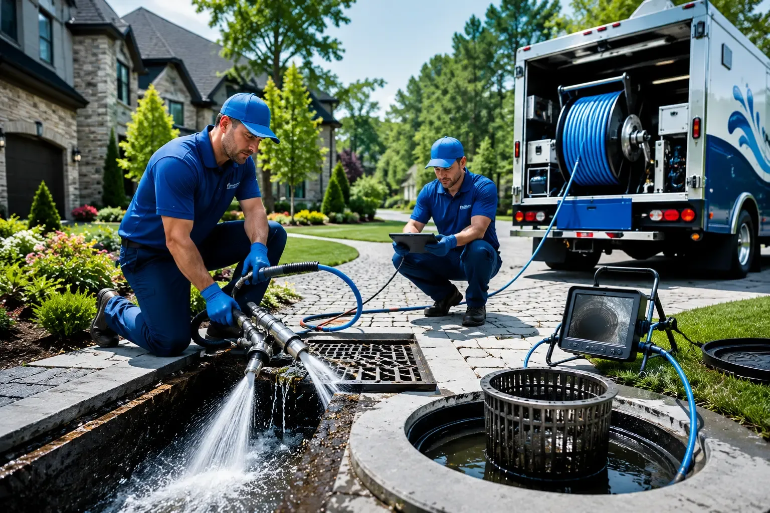 Local outdoor drain cleaning professionals in Ewell, MD